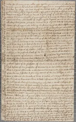 Lettre de John Row, étudiant à St Andrews, à son oncle, 1691