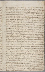 Lettre de John Row, étudiant à St Andrews, à son oncle, 1691
