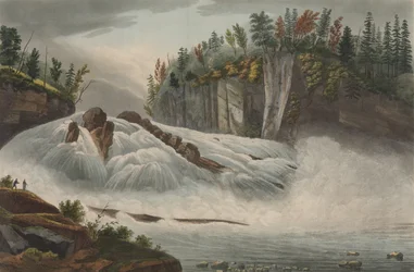 Chutes de Hadley No. 5 du Portfolio de la rivière Hudson