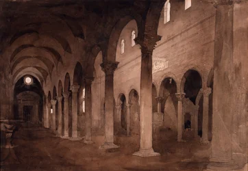 Intérieur de San Frediano, Lucca