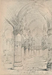 Chapelle de Roslin, 1838