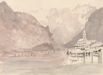 Paysage de montagne suisse