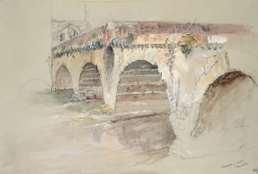 Le Ponte della Pietra, Vérone, 14-17 juin 1869