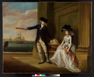 Portrait du capitaine et de Mme Hardcastle, 1785