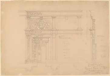 Cathédrale de Sienne, Entrée de la bibliothèque
