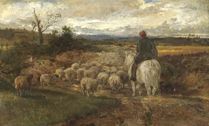 Un chemin du Sussex, 1872
