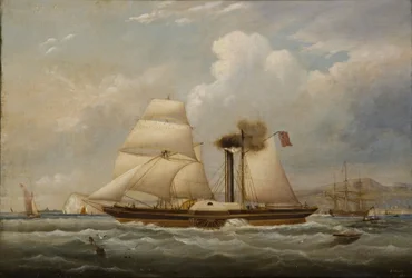 Le remorqueur à aubes Henry Wright