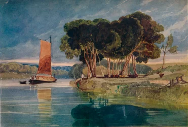 Scène de rivière, vers 1800-1842