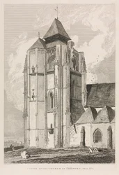 Antiquités architecturales de Normandie (Vol. II), Pl. 66 : Tour de l