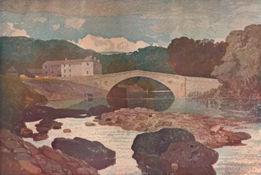Pont de Greta, vers 1807, 1911