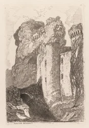Liber Studiorium : Château de Ragland, Monmouthshire