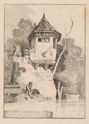 Liber Studiorum, Frontispice, Vue d