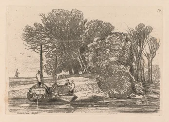 Liber Studiorum : Planche 19, Postwick Grove, Norfolk