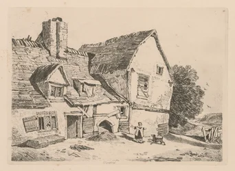 Liber Studiorum : Planche 38, Vue à Deptford, 1838
