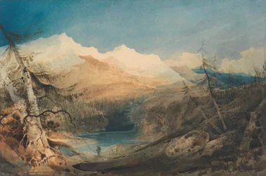 Paysage montagneux, nord du Pays de Galles