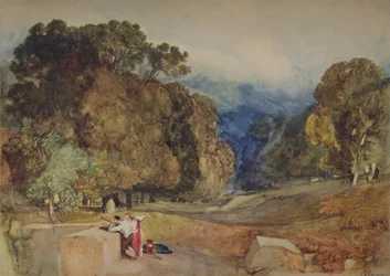 Scène de parc, 1923