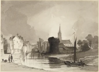 Scène de rivière