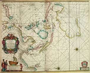 Carte de la partie la plus orientale des Indes orientales avec toutes les îles adjacentes du cap Comorin au Japon
