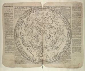 Le zodiaque étoilé, par les limites duquel les chemins visibles de toutes les planètes sont délimités - John Seller auteur, hydrographe du roi très serein