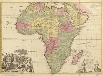 Afrique - corrigé des observations de la Société Royale de Londres et de Paris. LOC 2005625330