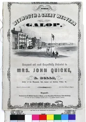 Weymouth et Great Western Galop, c1870