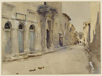 Une rue en Espagne