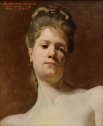 Modèle blonde