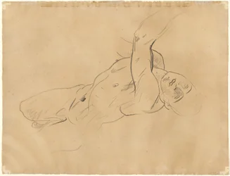 Nu masculin tombant (verso)