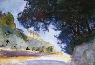 Paysage, Oliviers, Corfou, 1909