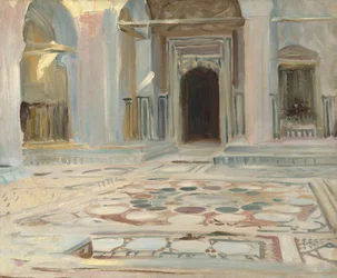 Pavement, Le Caire, 1891