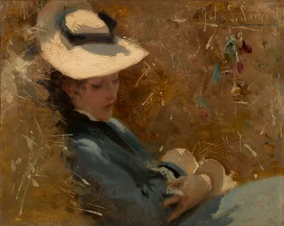 Repos, vers 1875