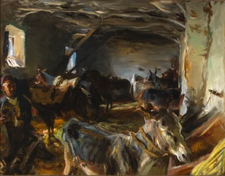 Écurie à Cuenca, 1903