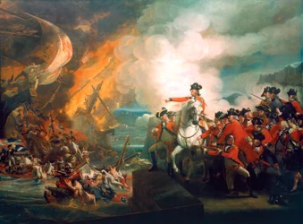 Défaite des batteries flottantes à Gibraltar, 1782 vers 1783