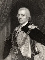 George John Spencer, 2e comte Spencer, gravé par B. Holl, de 
