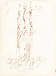 Une arche gothique
