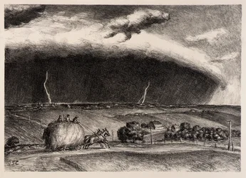 La tempête de la ligne