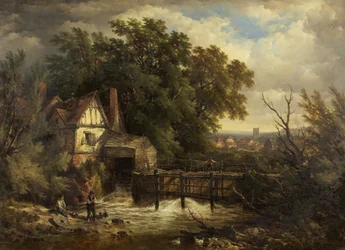 Un ruisseau de moulin du Surrey