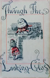 Alice et Humpty Dumpty, illustration de couverture pour 