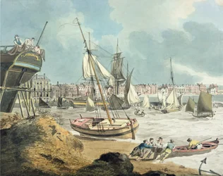 Port de Weymouth, Dorset, 1805
