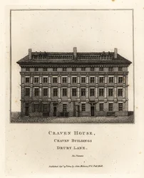 Maison Craven, Bâtiments Craven, Drury Lane, Londres