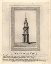 Vieux Charing Cross, une des 12 croix d