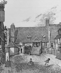La Salle de Garde, Scotland Yard, Westminster, 1805 1911