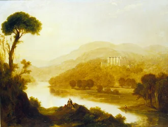 Abbotsford, la maison de Sir Walter Scott, 1828