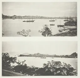 Île de Kulangsu, vers 1868