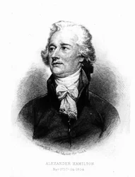 Alexander Hamilton, gravé par Albert Rosenthal, 1888