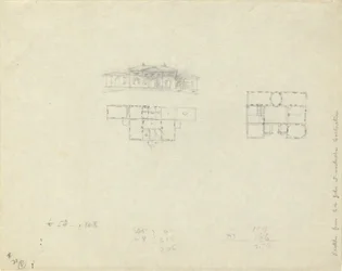 Élévation et plan d