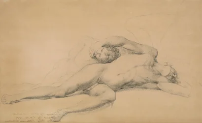 Étude pour La Mort du général Montgomery lors de l