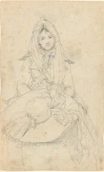 Sans titre, du folio : Croquis en France et en Allemagne, une des 22 feuilles du Folio B