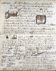 Croquis de la Chaudière de la Fusée du Carnet de Rastrick, 1829