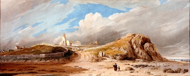 Île Sainte (aquarelle sur papier)